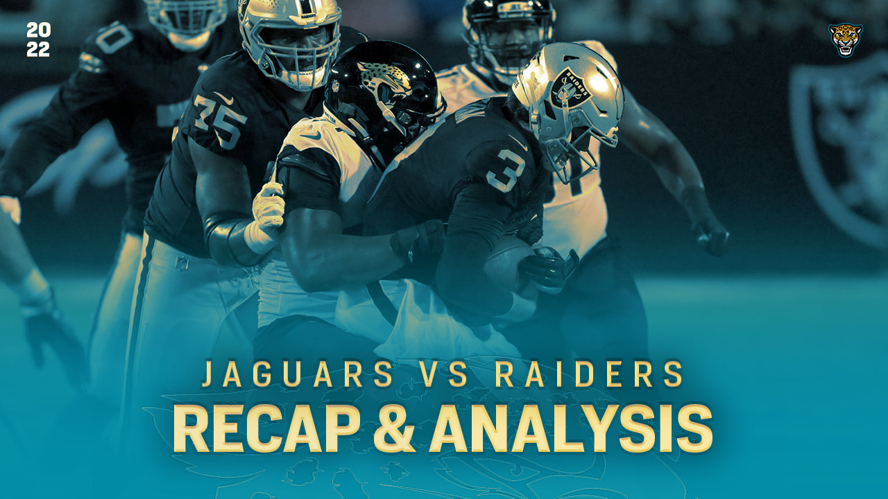 Jaguars vs Raiders Recap & Analysis - Generation Jaguar